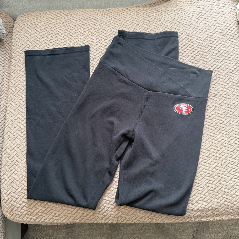 San Francisco 49ers Black Leggings